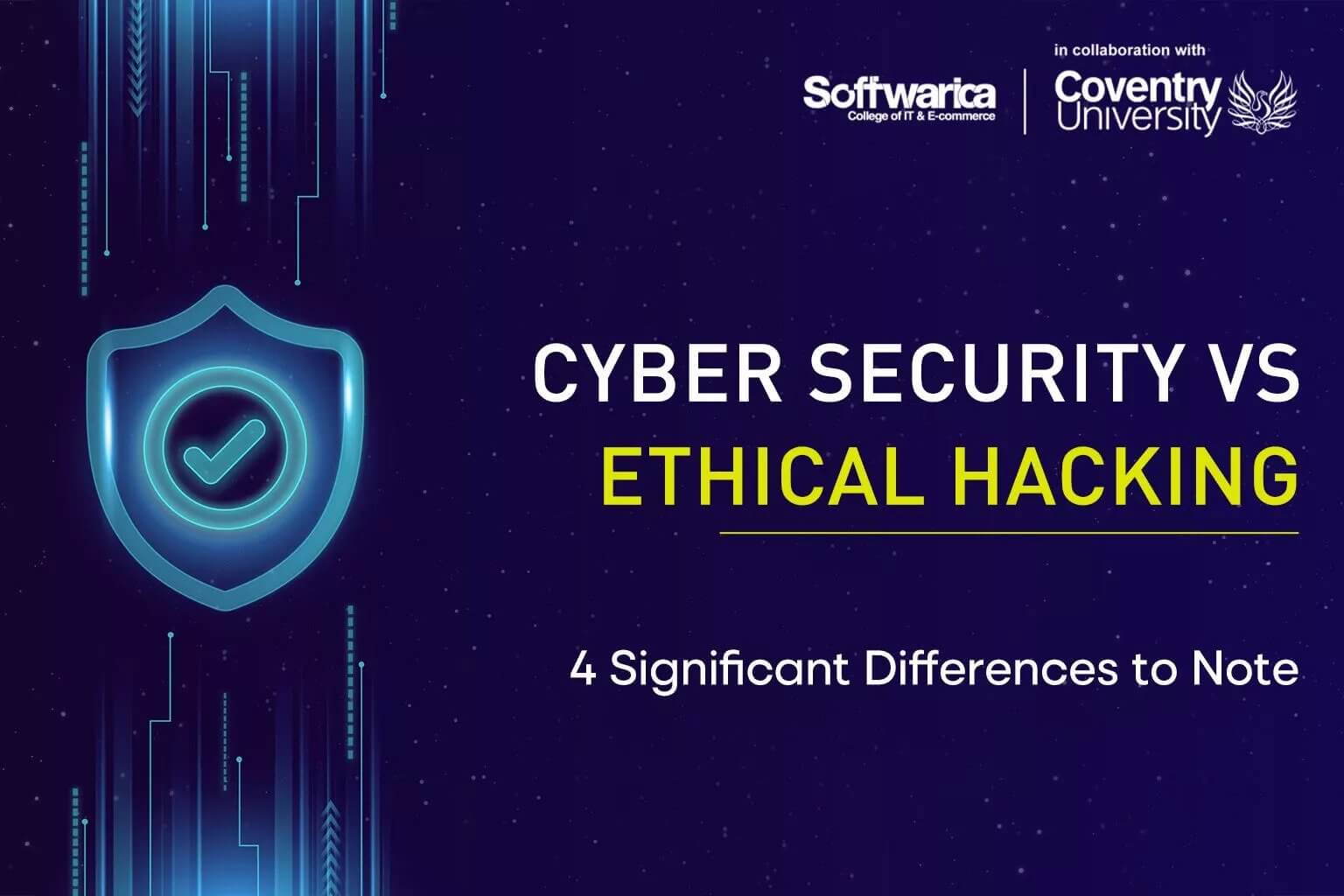 Cyber Security vs. Ethical hacking: 4 Significant Differences to Note